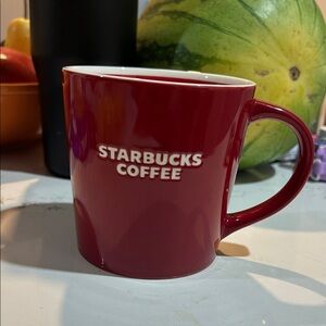 Starbucks Bold Red Mug 2010